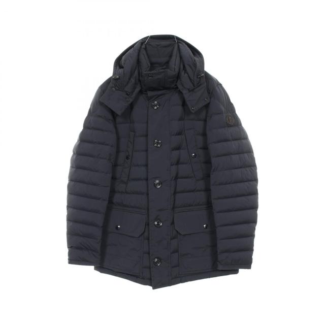 モンクレール MONCLER DAVIS ダウンジャケット 衣料品 アウター ナイロン メンズ ネイビー系 4197195 【中古】