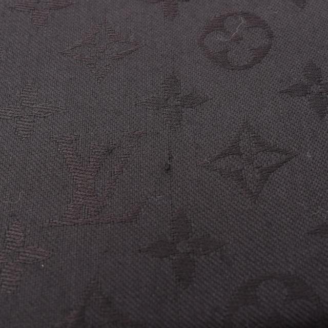 ルイヴィトン ショール・モノグラム ストール （ブラック系） LOUIS