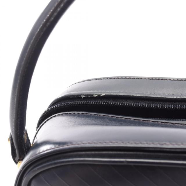 グッチ GUCCI オールドグッチ インターロッキングG ハンドバッグ バッグ レザー レディース ネイビー系 【中古】 グッチ GUCCI オールドグッチ インターロッキングG ハンドバッグ