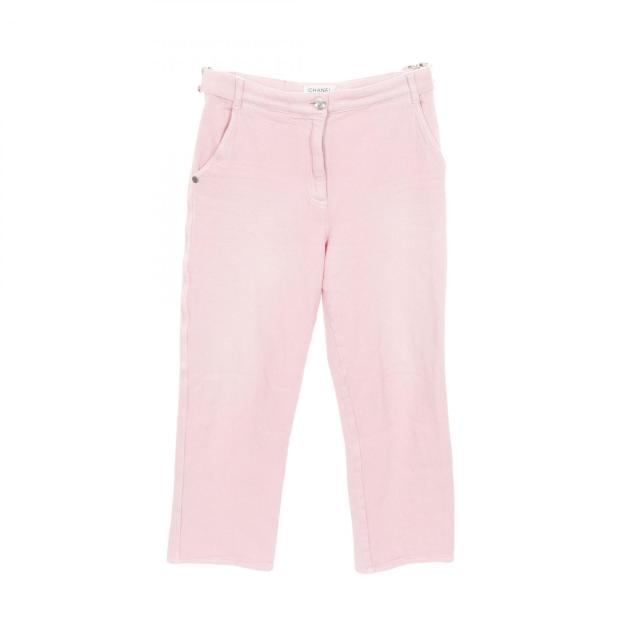 シャネル CHANEL ココマーク パンツ 衣料品 ボトムス コットン  