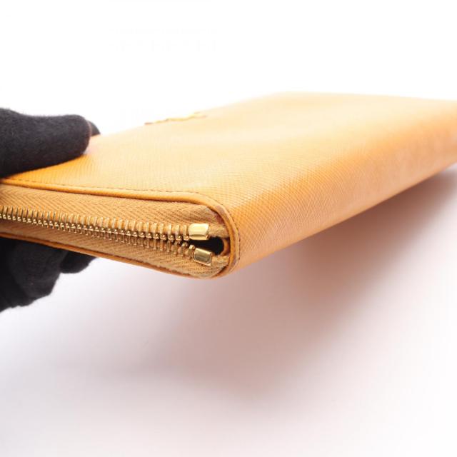 プラダ PRADA ラウンド長財布 財布 サフィアーノレザー レディース