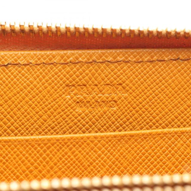 プラダ PRADA ラウンド長財布 財布 サフィアーノレザー レディース