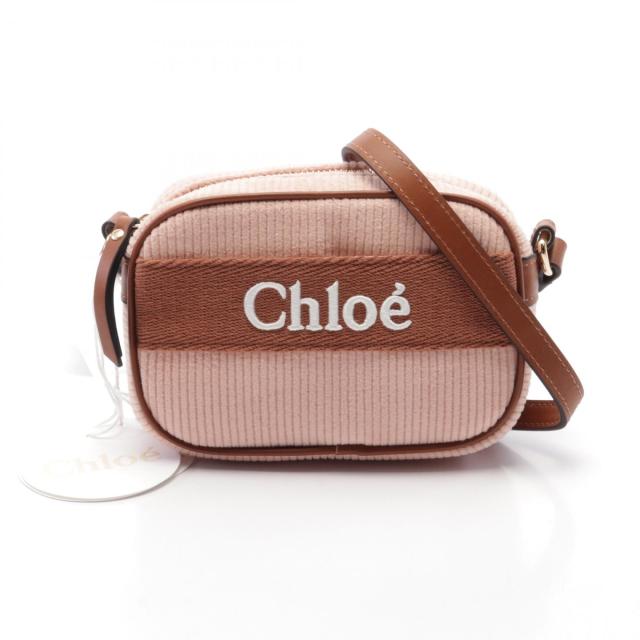 クロエ Chloe ショルダーバッグ バッグ レザー キャンバス