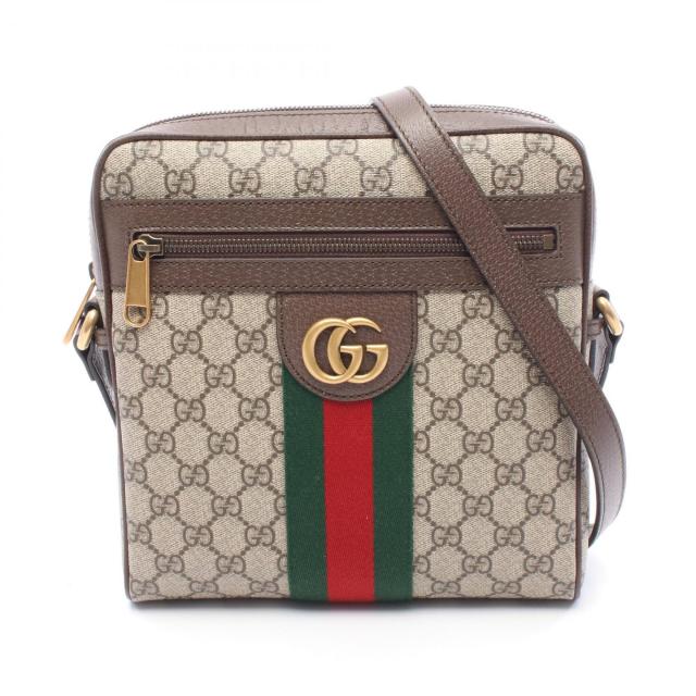 グッチ GUCCI オフィディア GG スモール メッセンジャー GGスプリーム ショルダーバッグ バッグ PVCコーティングキャンバス レザー メンズ レディース ベージュ系 / ブラウン系 / マルチカラー 54792696IWT8745 【新品】