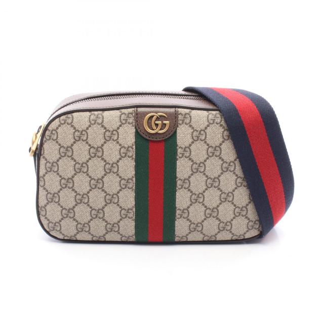 グッチ GUCCI オフィディア GGスプリーム スモール クロスボディバッグ ショルダーバッグ バッグ PVCコーティングキャンバス レザー メンズ ベージュ系 / ブラウン系 / マルチカラー 752591FACFW8920 【新品】