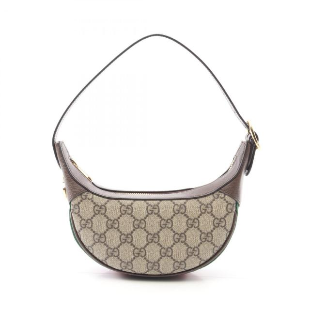 グッチ GUCCI オフィディア GGスプリーム ミニバッグ ハンドバッグ バッグ PVCコーティングキャンバス レザー レディース ベージュ系 / ブラウン系 / マルチカラー 65855196IWG8745 【新品】