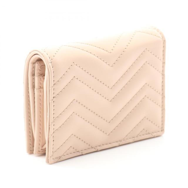 グッチ GUCCI GGマーモント 二つ折り財布 財布 レザー レディース