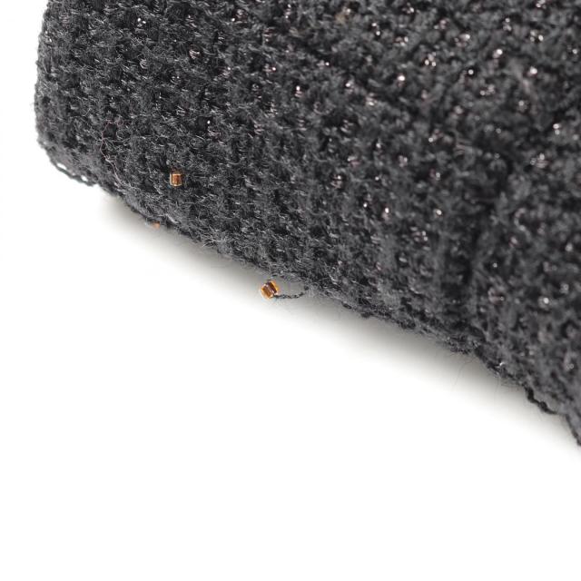 シャネル CHANEL ココマーク スカート 衣料品 ボトムス ウール ポリエステル レディース ブラック系 P40026 【中古】 シャネル CHANEL ココマーク スカート 衣料品 ボトムス ウール