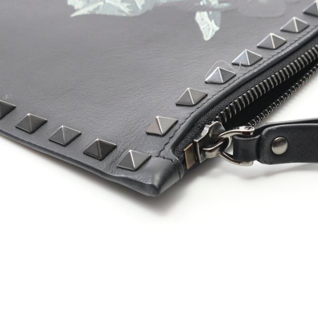 ヴァレンチノ Valentino ロックスタッズ セカンドバッグ