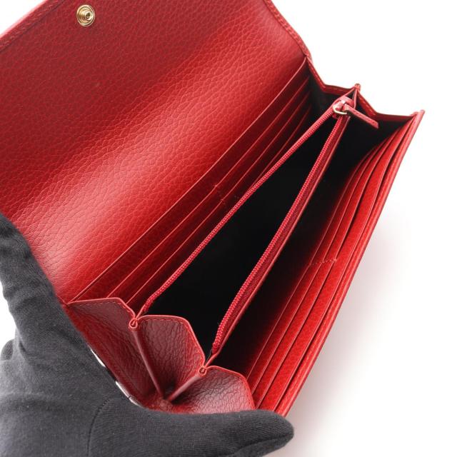 グッチ GUCCI プチマーモント コンチネンタルウォレット 二つ折り長  