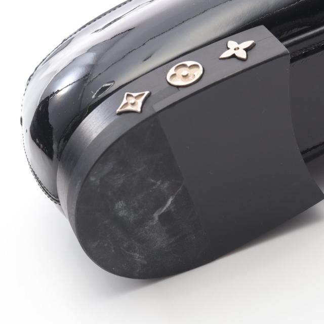 ルイ・ヴィトン LOUIS VUITTON ローファー 靴 パテントレザー メンズ