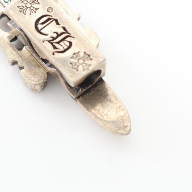 CHROME HEARTS ヘアバンド シルバー925 クロスボール