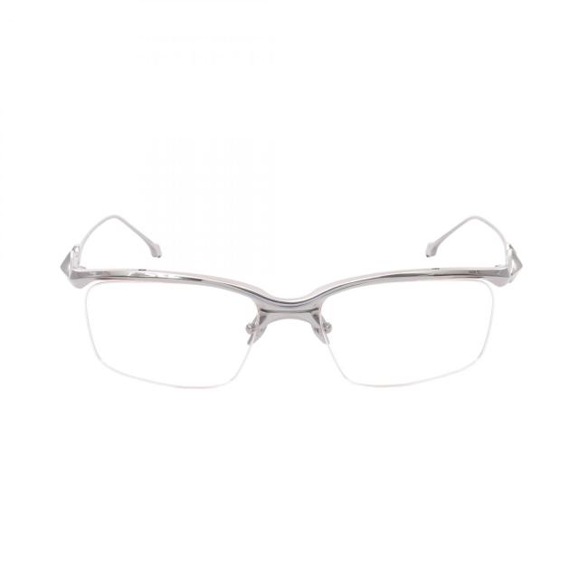 ジェントルモンスター GENTLE MONSTER Kro 02 メガネ 衣料品 メタル レディース シルバー系 【中古】