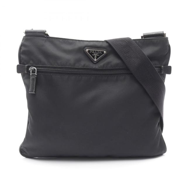 プラダ PRADA ショルダーバッグ バッグ ナイロン レディース ブラック系 【中古】