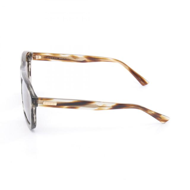 グッチ GUCCI サングラス 衣料品 プラスチック メンズ ブラウン系  