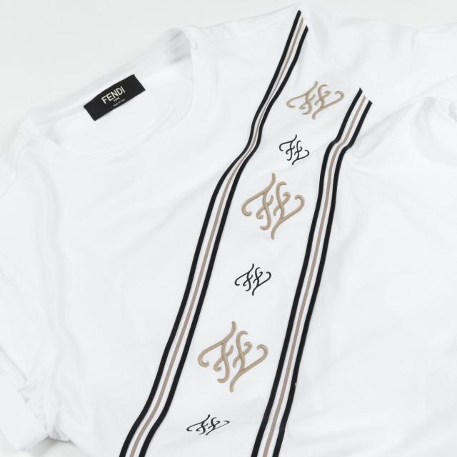 FENDI ホワイト トレーナー ロゴプリント 楽天市場】フェンディ