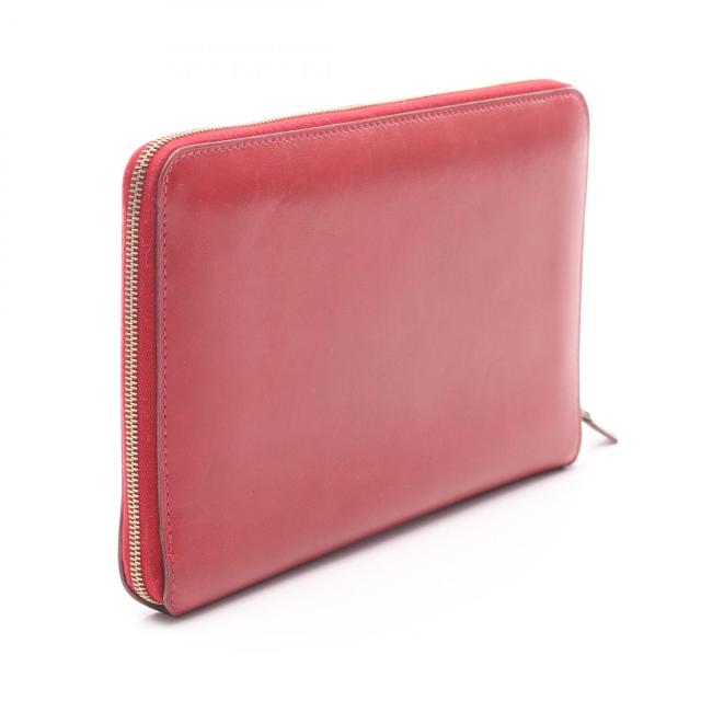 エルメス HERMES チャーリー トラベルケース ルージュヴィフ ラウンド  