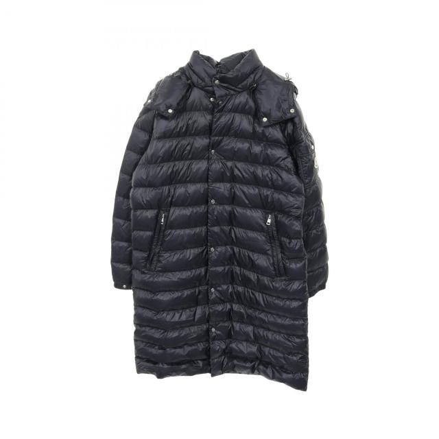モンクレール MONCLER MOSSET ダウンジャケット 衣料品 アウター ナイロン メンズ ネイビー系 1D10100 【中古】