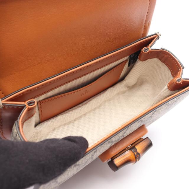 ✨極美品✨GUCCI グッチ バンブー1947　ミニベルトバッグ　ウエストバッグ 未使用 展示品】グッチ GUCCI バンブー 1947 ミニ ベルトバッグ 3Way