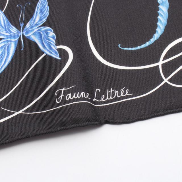 エルメス シルクスカーフ 花と蝶 45✖️45 エルメス シルクスカーフ 花