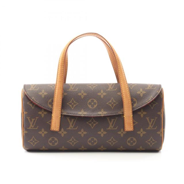 ルイ・ヴィトン LOUIS VUITTON ソナチネ モノグラム ハンドバッグ バッグ PVCコーティングキャンバス レザー レディース ブラウン系 M51902 【中古】