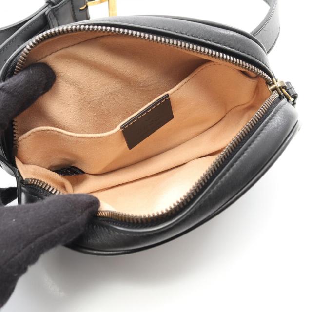 グッチ GUCCI ウエストポーチ 476434 GGマーモント キルティングレザー ベルトバッグ レザー レッド バッグ 美品✨GUCCI グッチ GGマーモント ウエストバッグ 476434 レッド