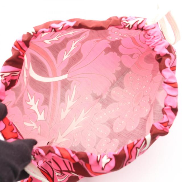 エルメス HERMES プティアッシュ ポーチ バッグ シルク シルク  