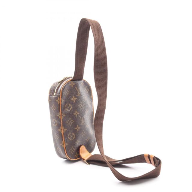 ✨美品✨ルイ・ヴィトン ポシェット ガンジュ 人気のウエストバッグ ボディバッグ ルイ・ヴィトン LOUIS VUITTON ポシェットガンジュ モノグラム