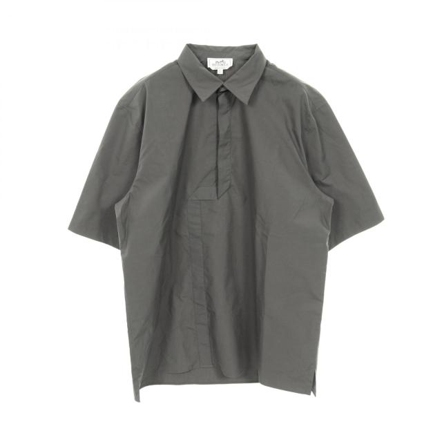 エルメス HERMES 衣料品 トップス コットン メンズ グレー系 【中古】