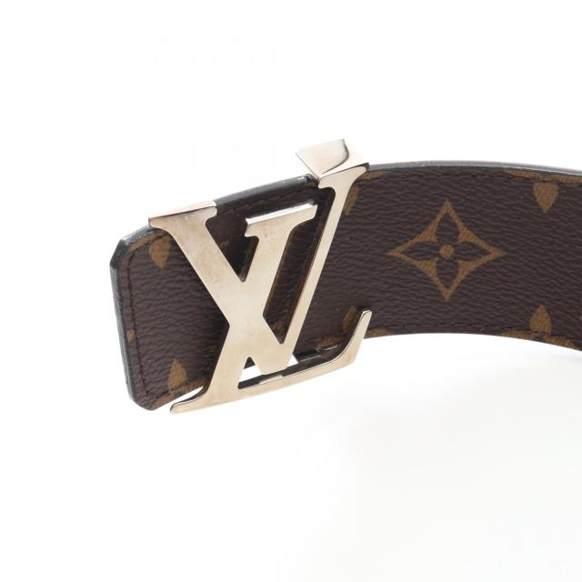 ルイヴィトンベルトサンチュールイニシアルLV モノグラムブラウン
