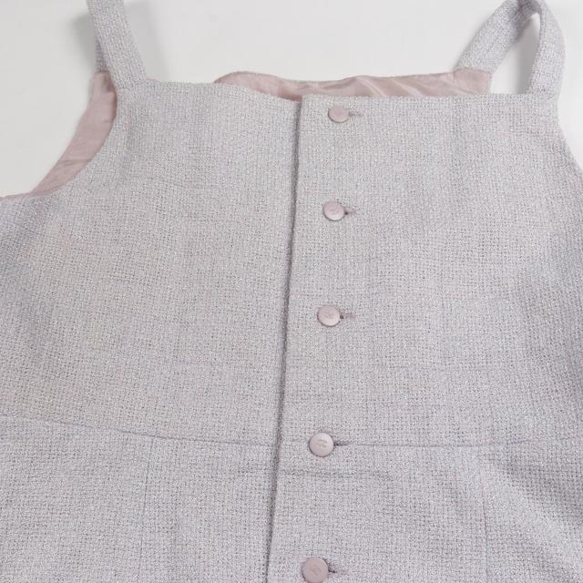 シャネル CHANEL ココマークボタン ツイード セットアップ 衣料