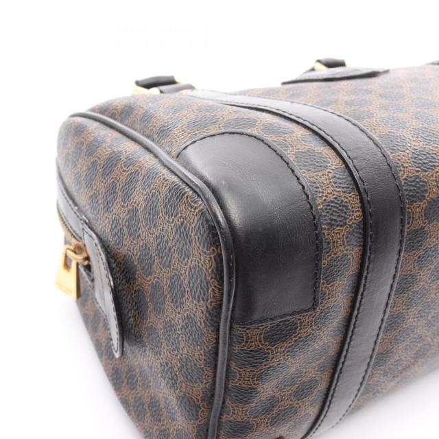 セリーヌ CELINE マカダム ハンドバッグ バッグ PVCコーティング