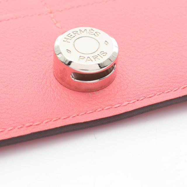 HERMES エルメス ドゴンロング ブランドオフ レザー 二つ折り長財布