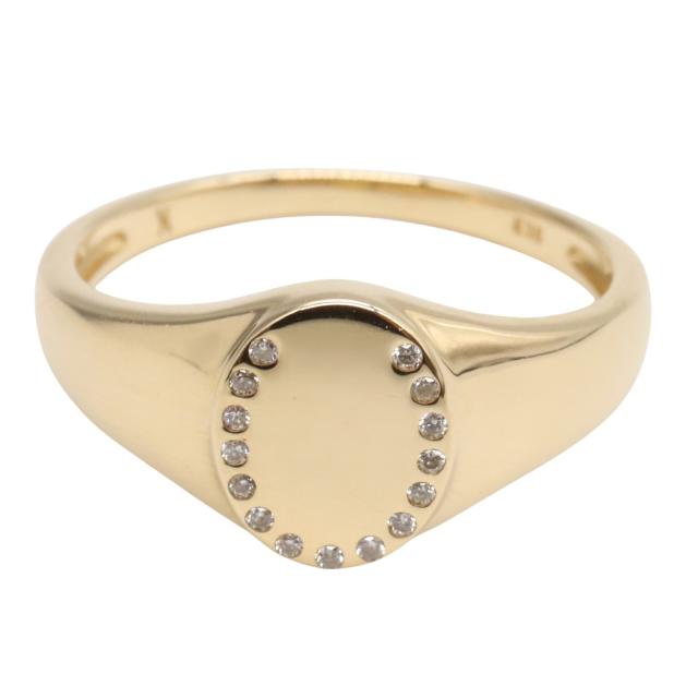 ヴァンドームアオヤマ K18イエローゴールドハーフエタニティ