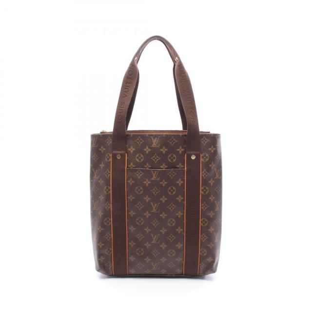 ルイ・ヴィトン LOUIS VUITTON カバ ボブール トートバッグ バッグ PVCコーティングキャンバス レザー モノグラム メンズ レディース ブラウン系 M53013 【中古】