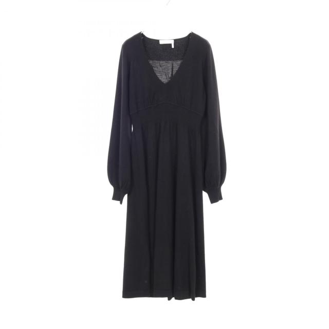 クロエ Chloe ワンピース 衣料品 トップス ウール レディース ブラック系 17AMR05-17A650 【中古】