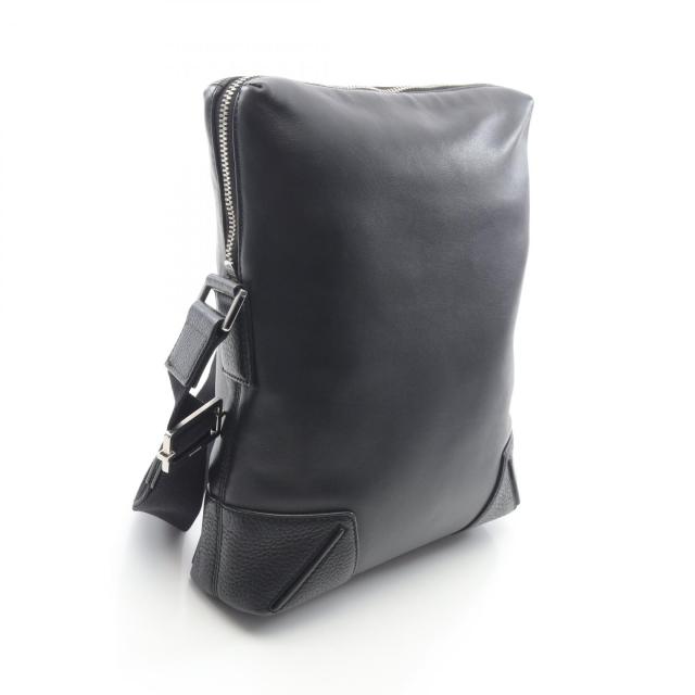 ディオールオム DIOR HOMME ショルダーバッグ ブラック レザー ショルダーバッグ レザー ブラック ディオールオム – RECLO