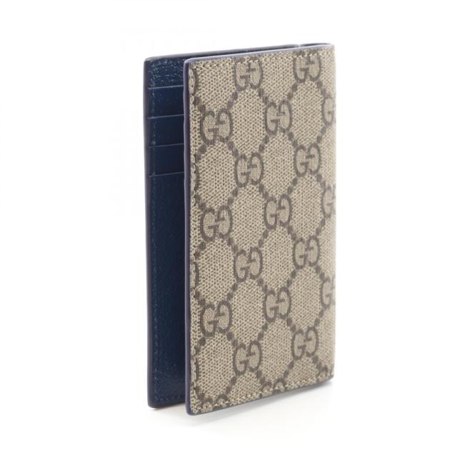 美品 GUCCI GGスプリーム カードケース ディティール付き バイ