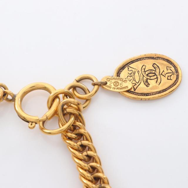 シャネル CHANEL ココマーク クラウン ブレスレット アクセサリー GP