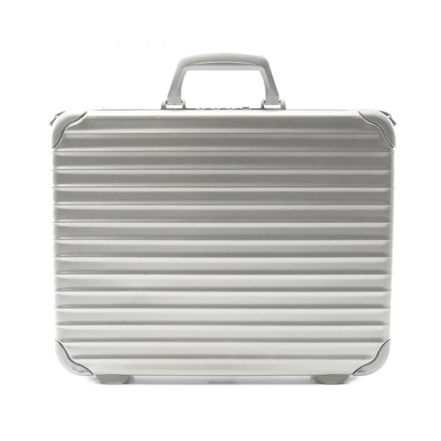 リモワ RIMOWA ブリーフケース バッグ アルミ メンズ シルバー系 90807 【中古】