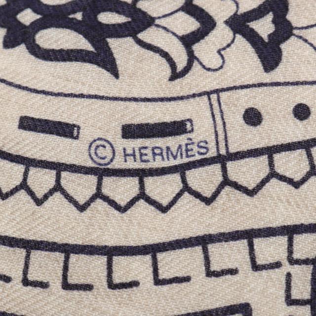 エルメス カレ90 THALASSA ネイビー HERMES エルメス スカーフ カレ90