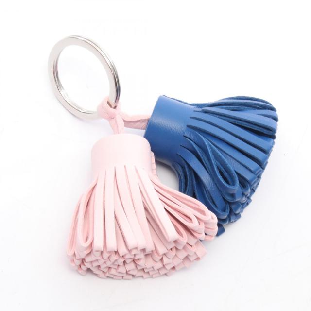 エルメス HERMES カルメン ウノドス チャーム アクセサリー レザー アニョーミロ アニョーミロ レディース ブルー系 / ピンク系 【中古】 エルメス HERMES カルメン ウノドス チャーム アクセサリー レザー