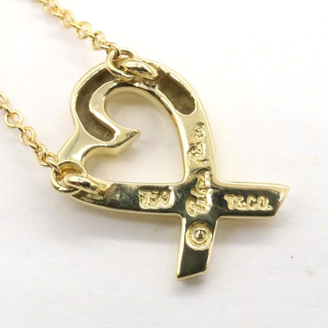 ティファニー TIFFANY&Co ラビングハート ネックレス 925 ペンダント レディースアクセサリー 【xx】【中古】4000060801301164 ティファニー ラビングハート 1Pダイヤ ネックレス 925 美品 Tiffany