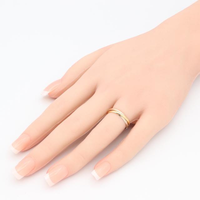 CARTIER カルティエ トリニティ #54 リング・指輪 K18WG K18PG K18YG  