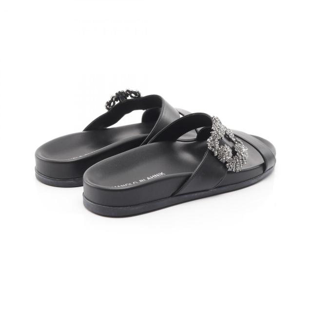 マノロブラニク MANOLO BLAHNIK TITUBAFLAT JEWEL サンダル 靴