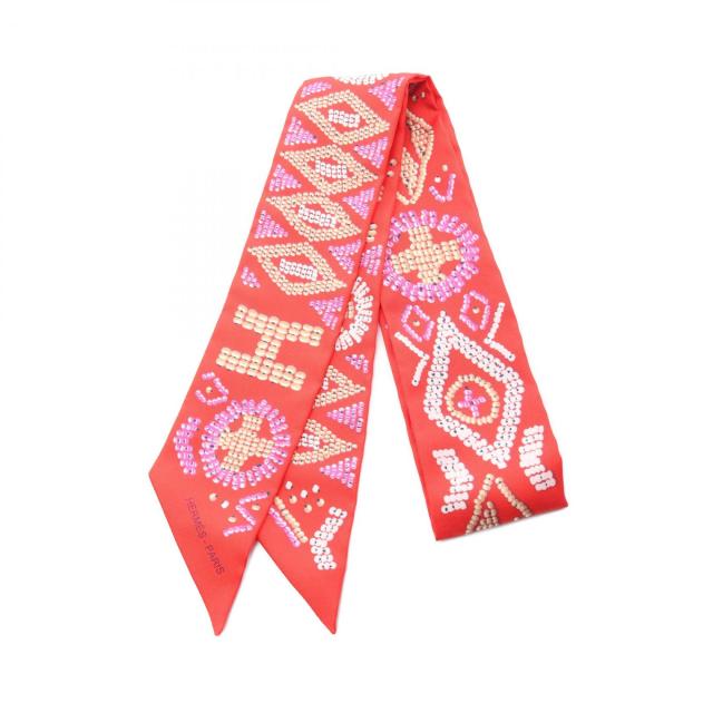 エルメス HERMES ツイリー KELLY EN PERLES スカーフ 衣料品 シルク