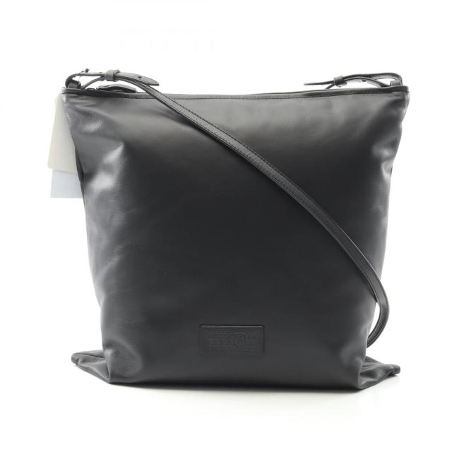 エムエムシックス MM6 ショルダーバッグ バッグ レザー メンズ ブラック系 SB6WF0005P7179T8013 【新品】