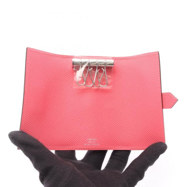 エルメス HERMES ベアン 4連 キーケース アクセサリー レザー ヴォー