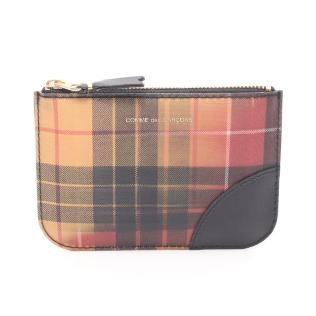 コムデギャルソン COMME des GARCONS ケース 財布 ファブリック / フェイクレザー レディース イエロー系 / レッド系 / ブラック系 SA8100LT 【新品】