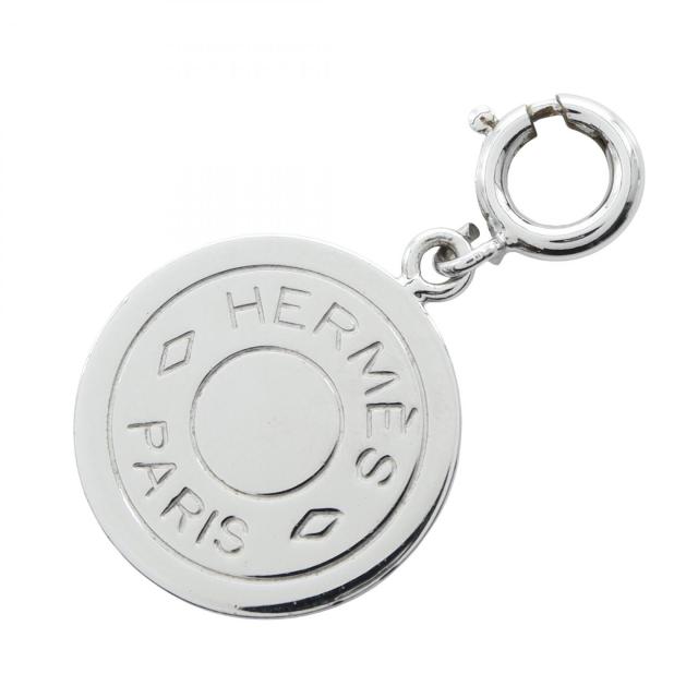 エルメス セリエ k18×Ag925 ネックレストップ HERMES AU750（k18）AG925セリエペンダントトップ □HERMES□ セリエ